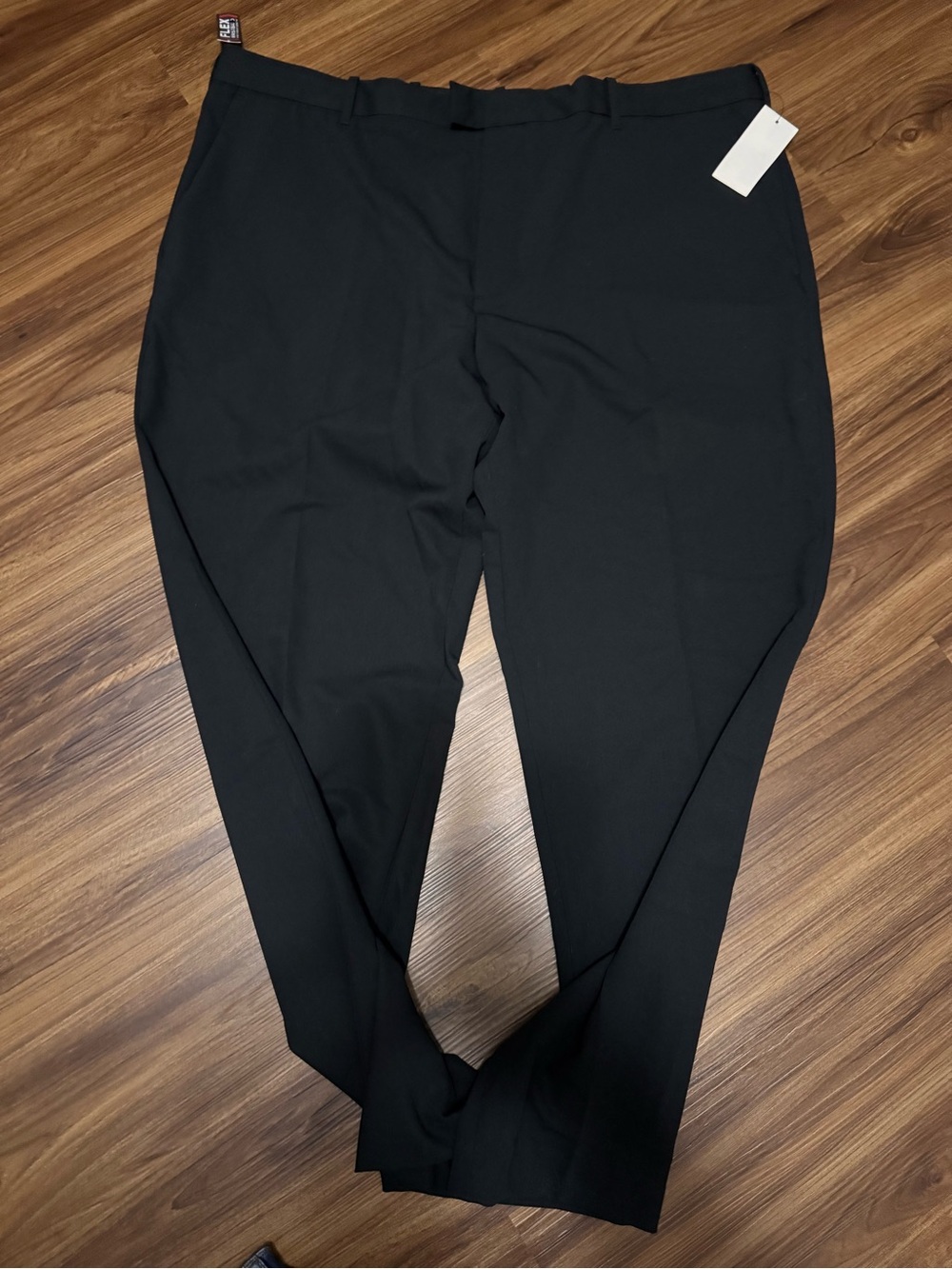 42x30 Van Heusen Black Men's Dress Trousers